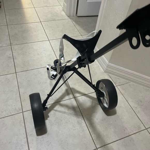 Golf Push And Pull Cat Dunlop with 2 wheels - Picture 10 of 14